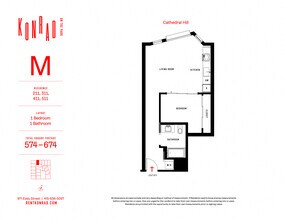 1B 311 311 floor plan